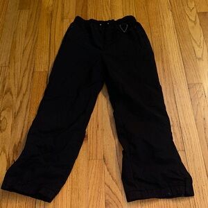 Kids Classic Black Snow pants